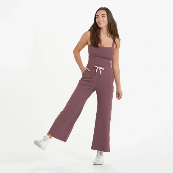 Vuori Pose Jumpsuit Hazelnut - Picture 2 of 9